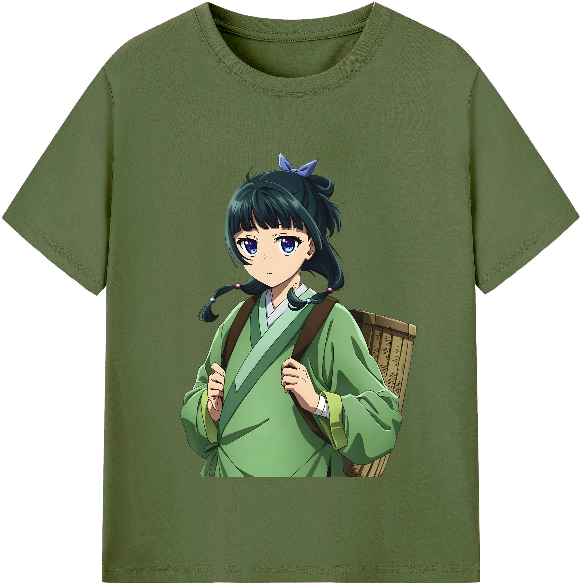 （画像用） 薬屋のひとりごと The Apothecary Diaries 綿100％半袖Tシャツ（フロントプリント）